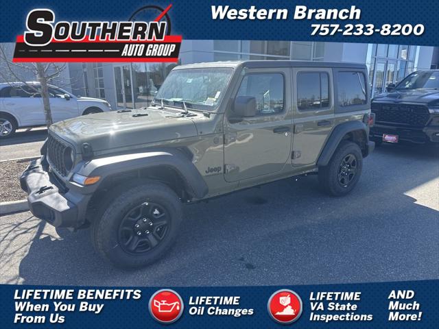 2025 Jeep Wrangler WRANGLER 4-DOOR SPORT