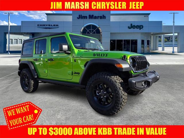 2025 Jeep Wrangler WRANGLER 4-DOOR WILLYS 2025 Jeep Wrangler WRANGLER 4-DOOR WILLYS