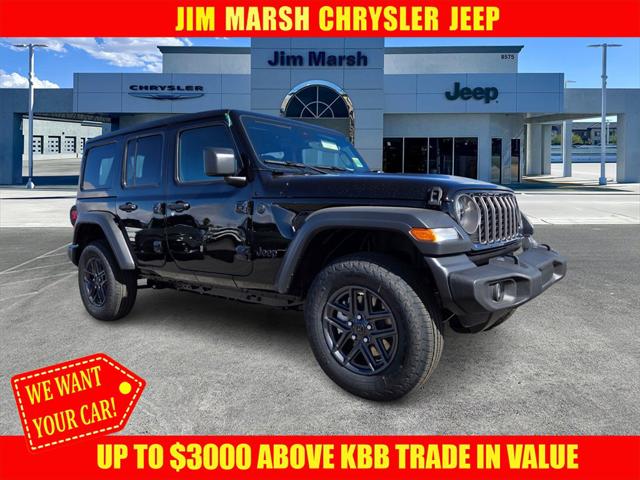 2025 Jeep Wrangler WRANGLER 4-DOOR SPORT S
