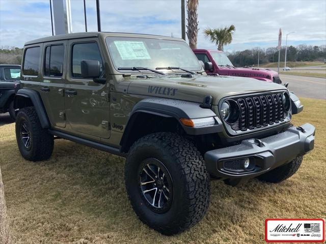 2025 Jeep Wrangler WRANGLER 4-DOOR WILLYS