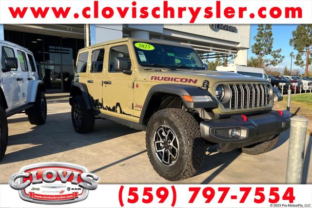 2025 Jeep Wrangler WRANGLER 4-DOOR RUBICON