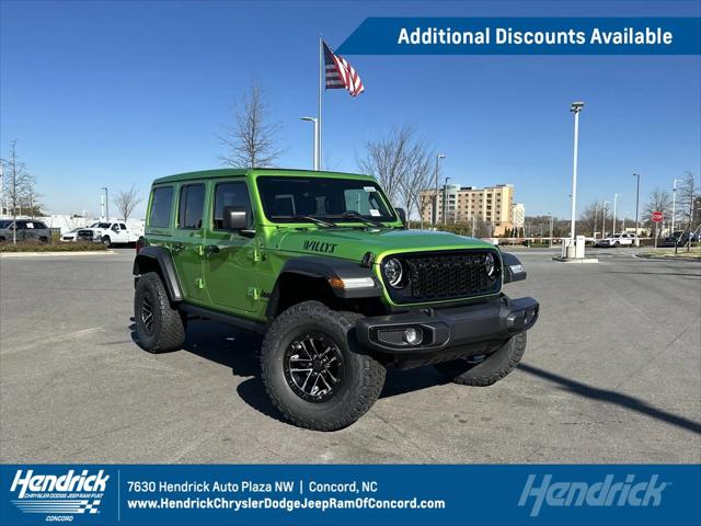 2025 Jeep Wrangler WRANGLER 4-DOOR WILLYS
