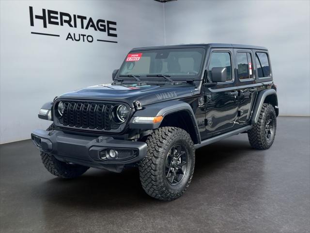 2025 Jeep Wrangler WRANGLER 4-DOOR WILLYS 2025 Jeep Wrangler WRANGLER 4-DOOR WILLYS