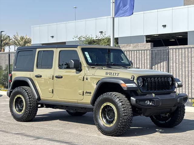 2025 Jeep Wrangler WRANGLER 4-DOOR WILLYS 2025 Jeep Wrangler WRANGLER 4-DOOR WILLYS