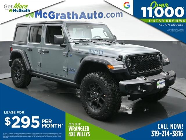 2025 Jeep Wrangler 4xe WRANGLER 4-DOOR WILLYS 4xe