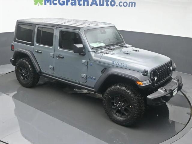 2025 Jeep Wrangler 4xe WRANGLER 4-DOOR WILLYS 4xe