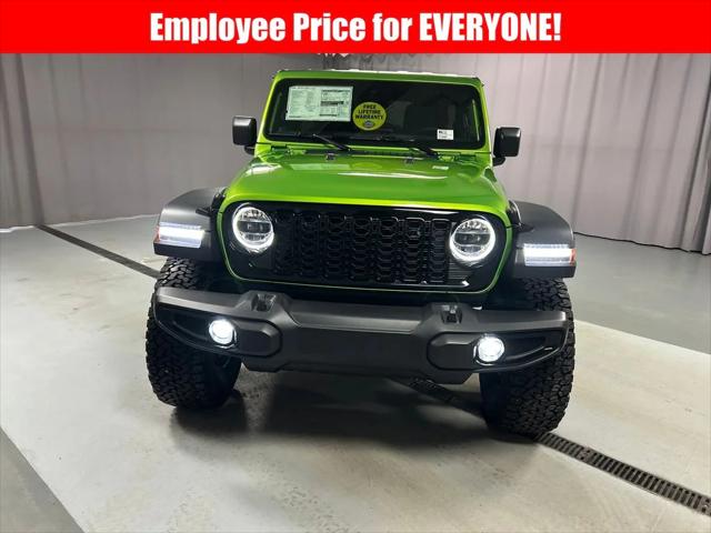 2025 Jeep Wrangler WRANGLER 4-DOOR WILLYS 2025 Jeep Wrangler WRANGLER 4-DOOR WILLYS