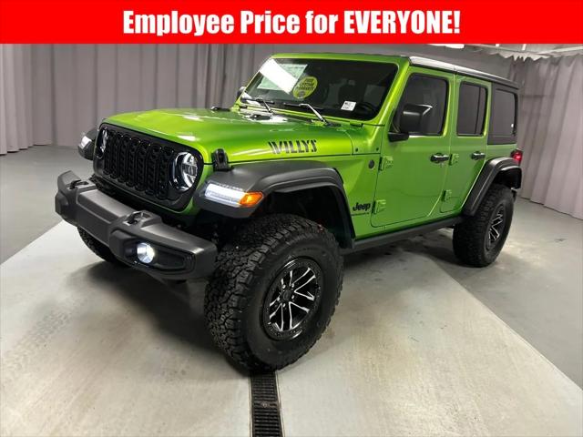 2025 Jeep Wrangler WRANGLER 4-DOOR WILLYS 2025 Jeep Wrangler WRANGLER 4-DOOR WILLYS
