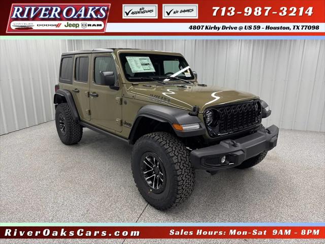 2025 Jeep Wrangler WRANGLER 4-DOOR WILLYS