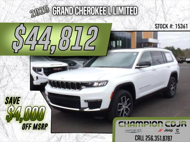 2025 Jeep Grand Cherokee GRAND CHEROKEE L LIMITED 4X2