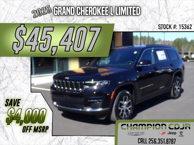 2025 Jeep Grand Cherokee GRAND CHEROKEE L LIMITED 4X2