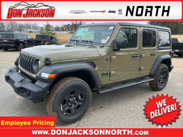 2025 Jeep Wrangler WRANGLER 4-DOOR SPORT