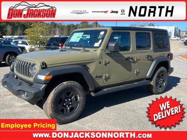 2025 Jeep Wrangler WRANGLER 4-DOOR SPORT