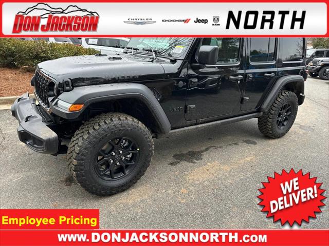2025 Jeep Wrangler WRANGLER 4-DOOR WILLYS