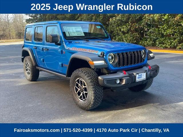 2025 Jeep Wrangler WRANGLER 4-DOOR RUBICON