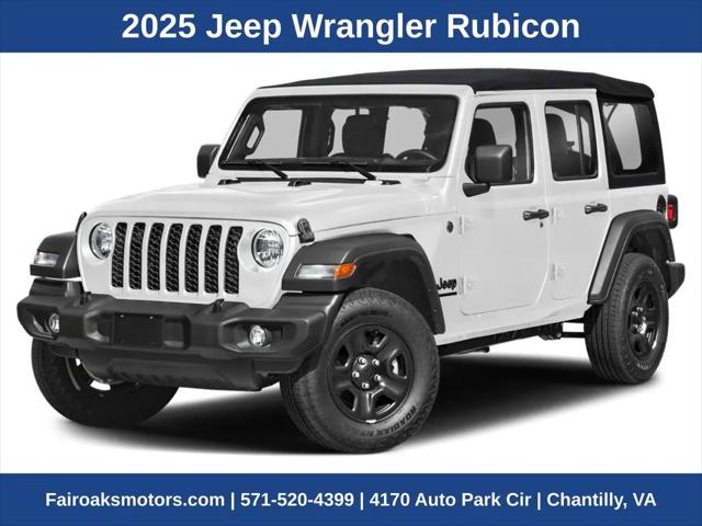 2025 Jeep Wrangler WRANGLER 4-DOOR RUBICON