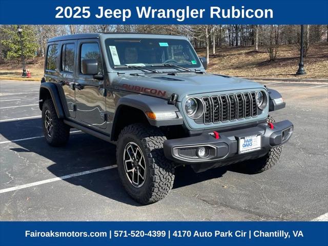 2025 Jeep Wrangler WRANGLER 4-DOOR RUBICON