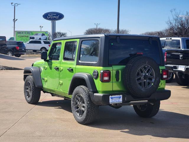 2025 Jeep Wrangler WRANGLER 4-DOOR SPORT S