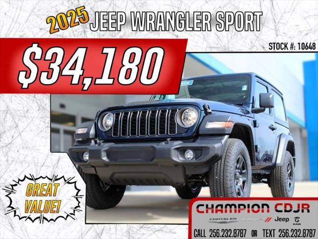 2025 Jeep Wrangler WRANGLER 2-DOOR SPORT