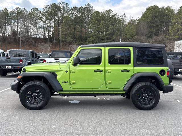2025 Jeep Wrangler WRANGLER 4-DOOR SPORT
