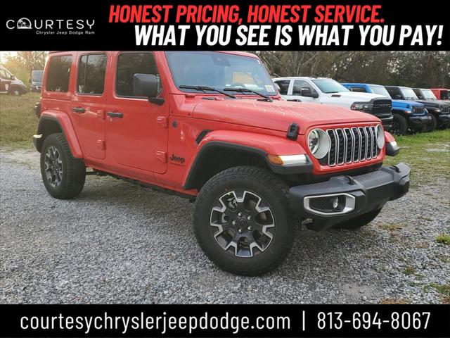 2025 Jeep Wrangler WRANGLER 4-DOOR SAHARA