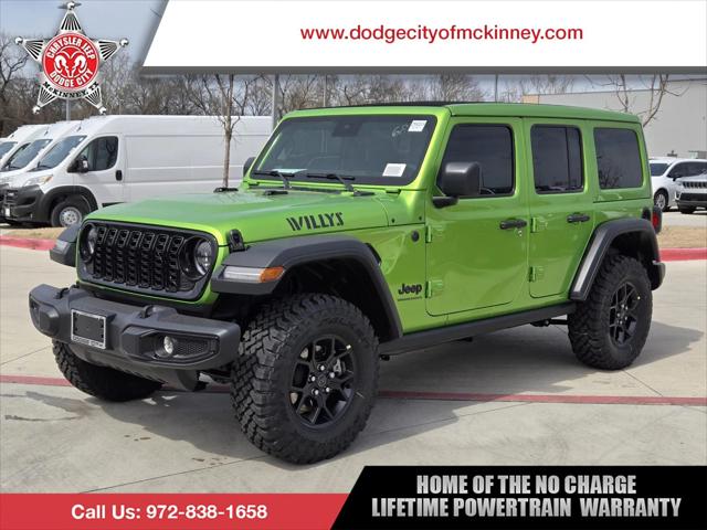 2025 Jeep Wrangler WRANGLER 4-DOOR WILLYS