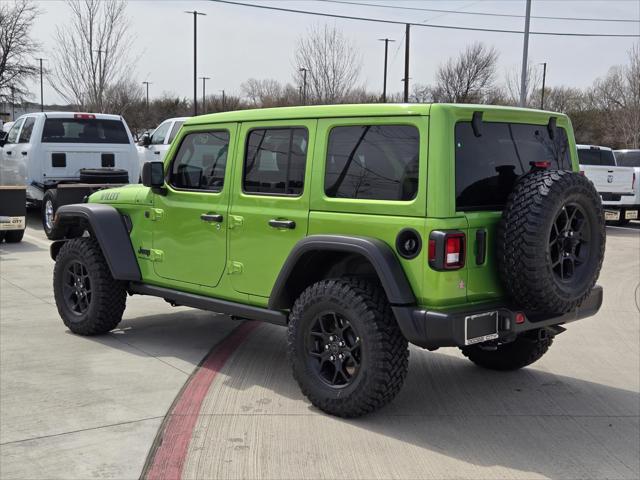 2025 Jeep Wrangler WRANGLER 4-DOOR WILLYS