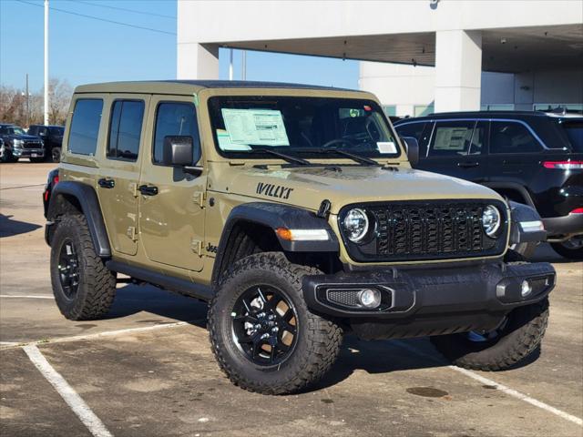 2025 Jeep Wrangler WRANGLER 4-DOOR WILLYS