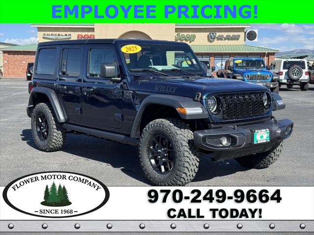 2025 Jeep Wrangler WRANGLER 4-DOOR WILLYS