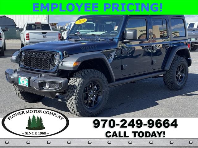 2025 Jeep Wrangler WRANGLER 4-DOOR WILLYS