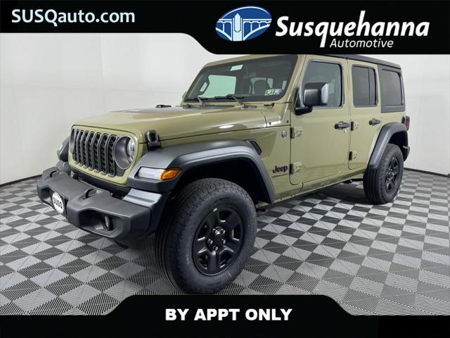 2025 Jeep Wrangler WRANGLER 4-DOOR SPORT