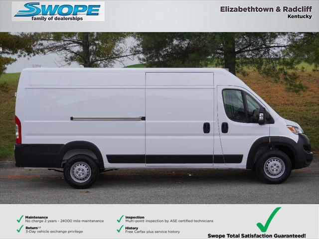 2025 RAM Ram ProMaster RAM PROMASTER 3500 TRADESMAN CARGO VAN HIGH ROOF 159 WB EXT