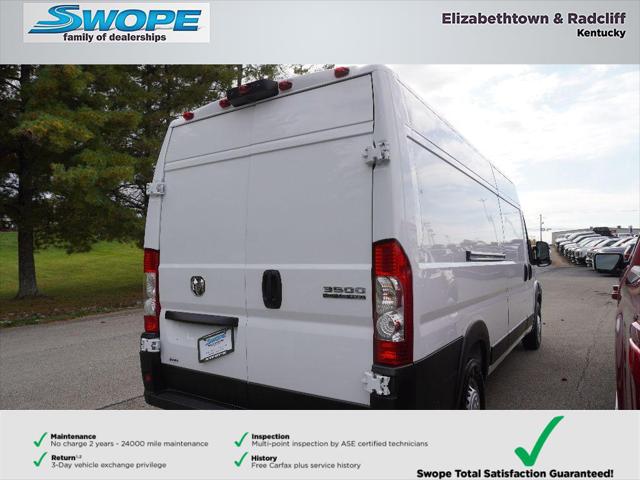 2025 RAM Ram ProMaster RAM PROMASTER 3500 TRADESMAN CARGO VAN HIGH ROOF 159 WB EXT