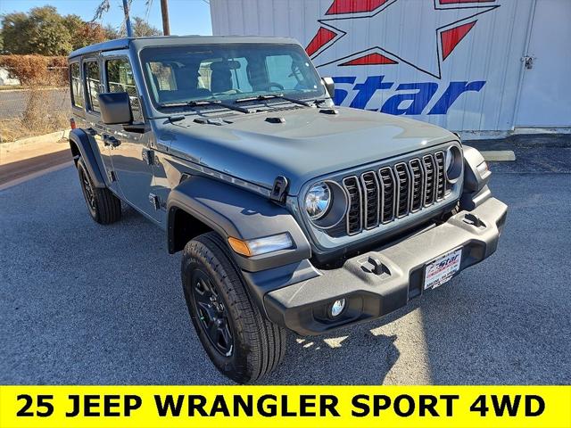 2025 Jeep Wrangler WRANGLER 4-DOOR SPORT