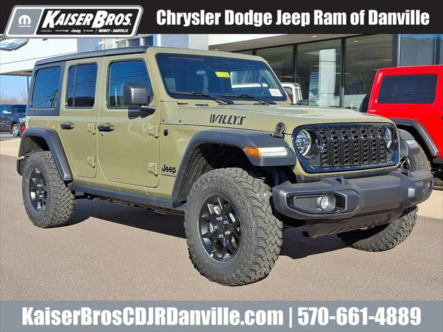 2025 Jeep Wrangler WRANGLER 4-DOOR WILLYS
