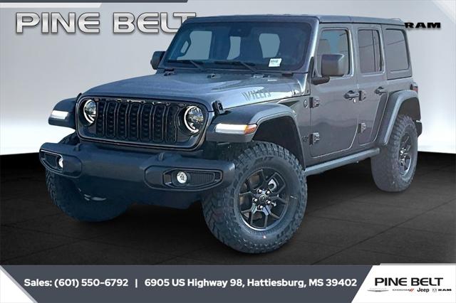 2025 Jeep Wrangler WRANGLER 4-DOOR WILLYS