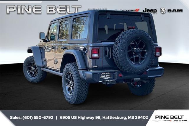 2025 Jeep Wrangler WRANGLER 4-DOOR WILLYS