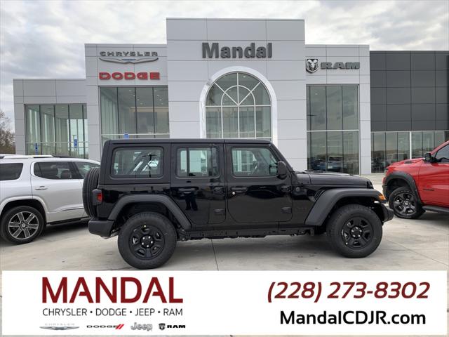 2025 Jeep Wrangler WRANGLER 4-DOOR SPORT