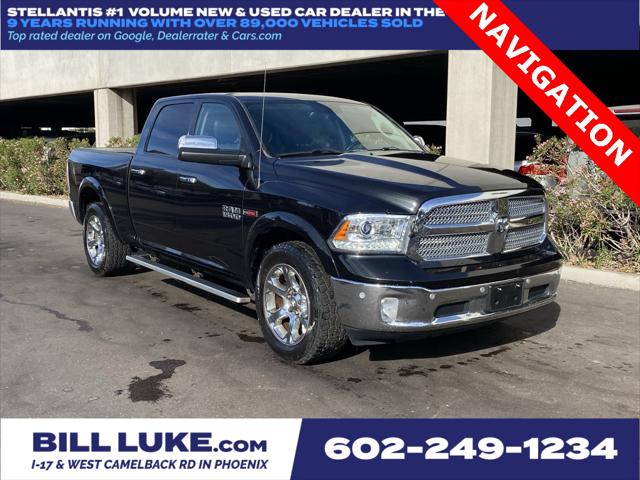 2018 RAM 1500 Laramie Crew Cab 4x4 64 Box