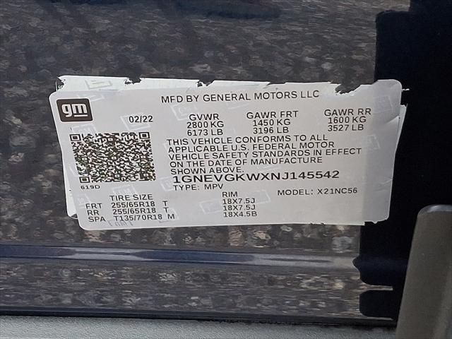 2022 Chevrolet Traverse AWD LT Cloth