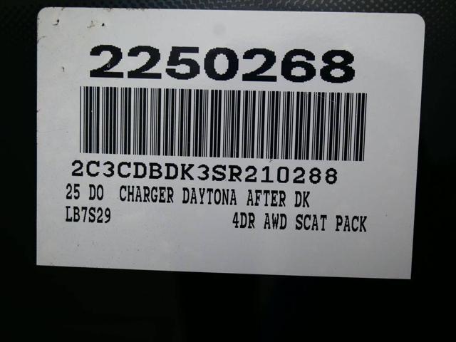 2025 Dodge Charger Daytona Scat Pack