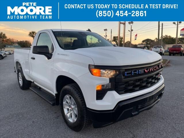 2024 Chevrolet Silverado 1500 2WD Regular Cab Standard Bed WT for sale in Pensacola, FL
