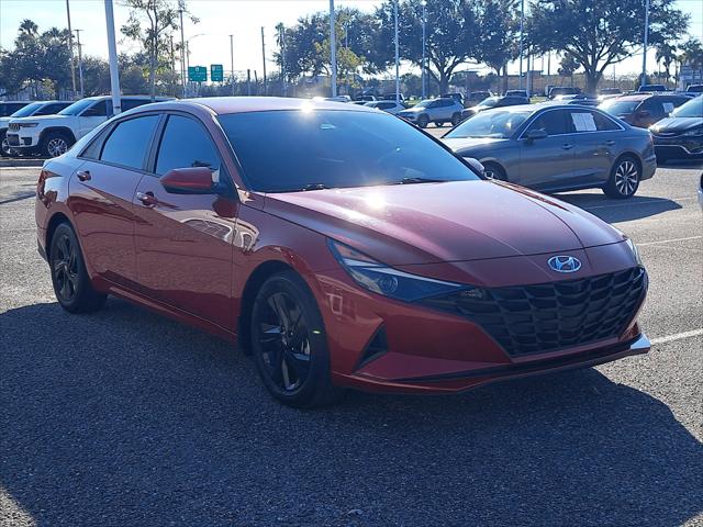 2023 Hyundai Elantra Hybrid Blue