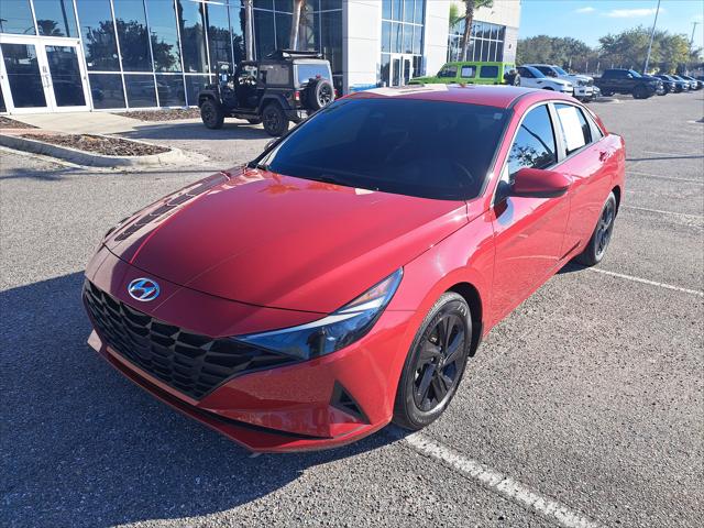 2023 Hyundai Elantra Hybrid Blue