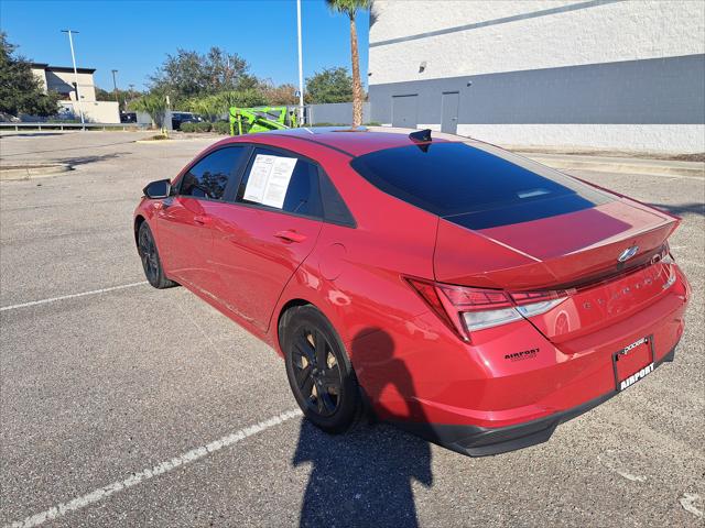 2023 Hyundai Elantra Hybrid Blue