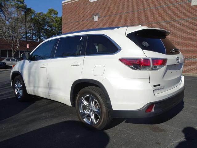 2016 Toyota Highlander Limited V6
