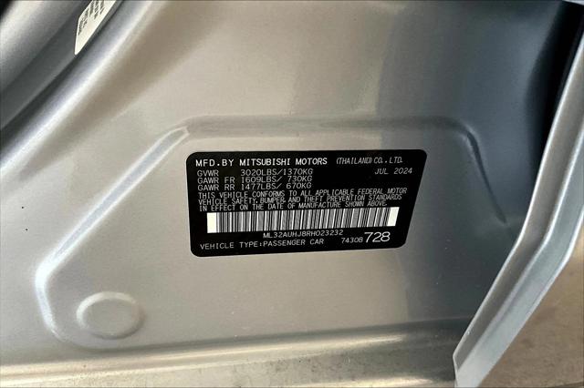 2024 Mitsubishi Mirage ES