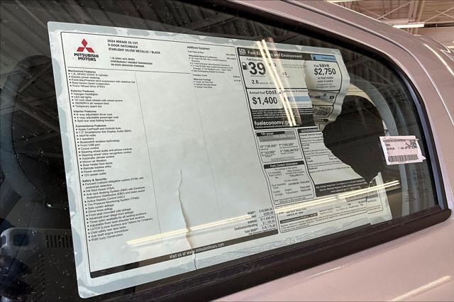 2024 Mitsubishi Mirage ES