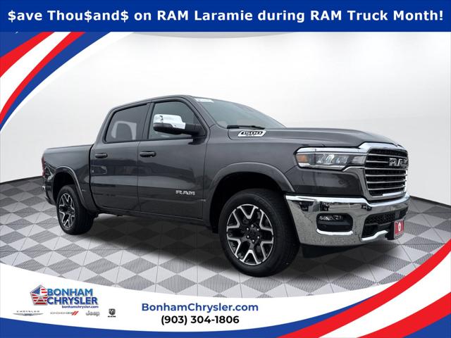 2025 RAM Ram 1500 RAM 1500 LARAMIE CREW CAB 4X4 57 BOX