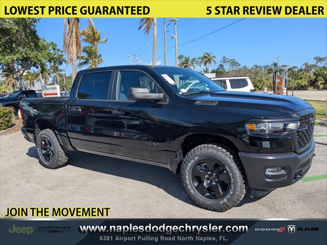 2025 RAM Ram 1500 RAM 1500 WARLOCK CREW CAB 4X4 57 BOX
